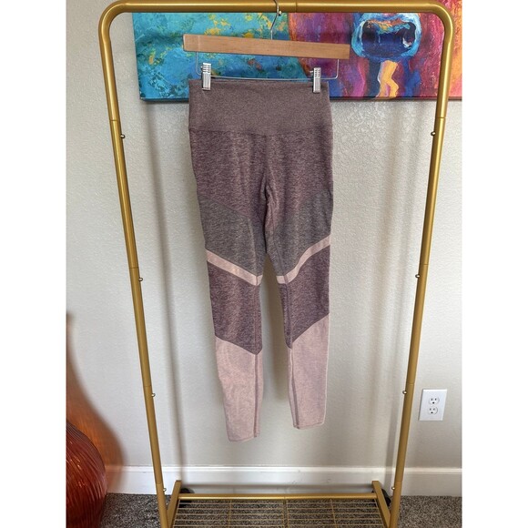 Pants - Alo Yoga x “Alosoft” High Waisted Heathered Sheila Leggings